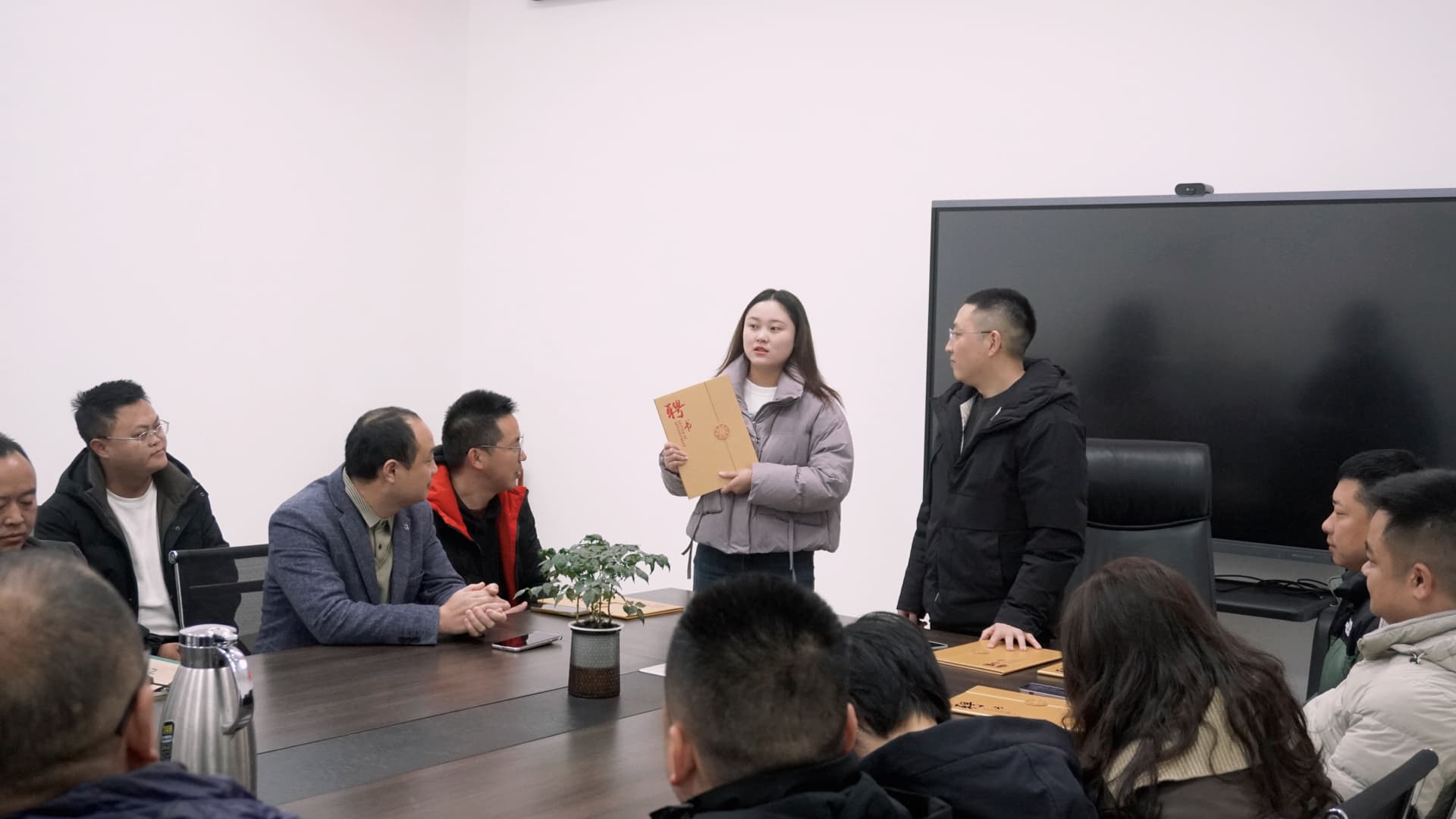涵源環(huán)保部門(mén)經(jīng)理任命儀