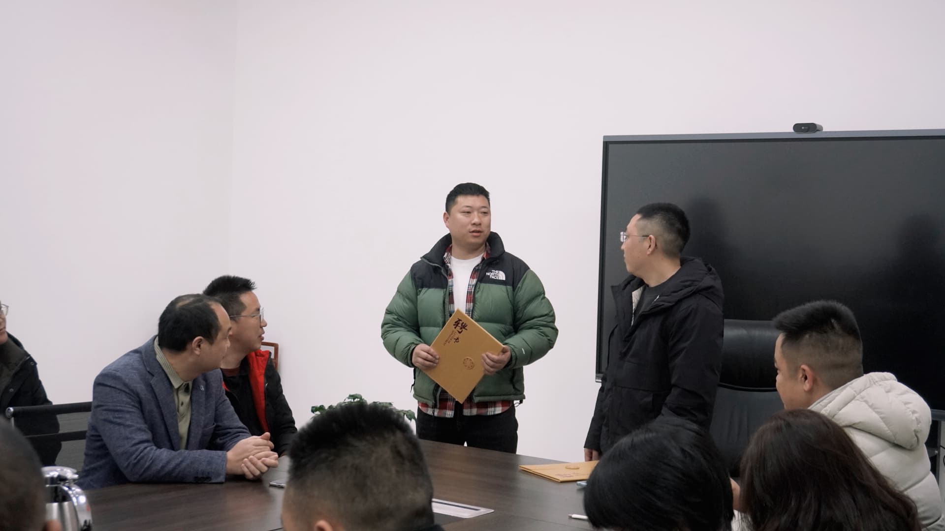 涵源環(huán)保部門(mén)經(jīng)理任命儀